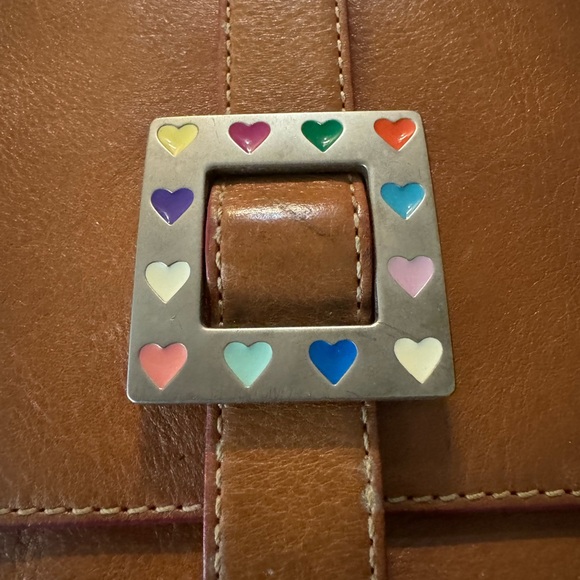 Vintage Leather Dooney & Bourke Shoulder Bag - Picture 3 of 9